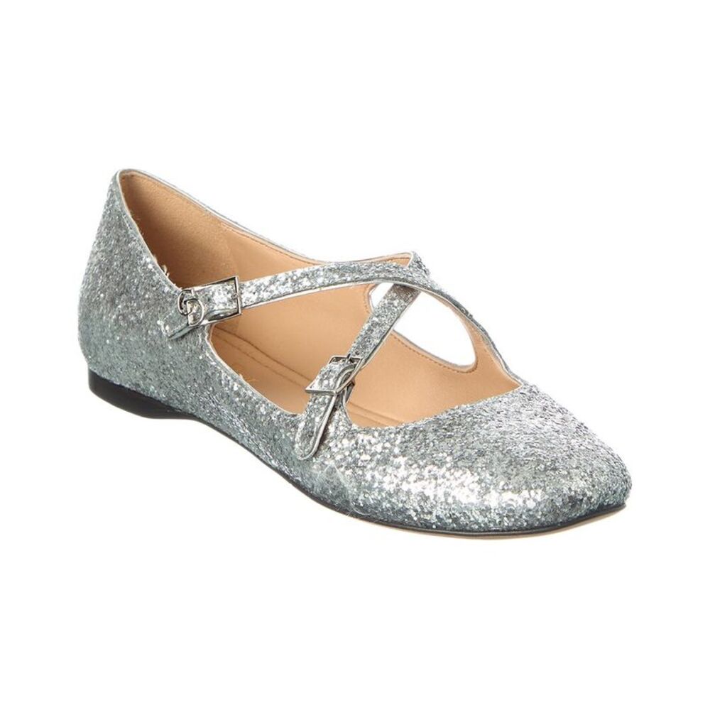 Dior Very Dior Glitter Ballerina Flat, Metallic